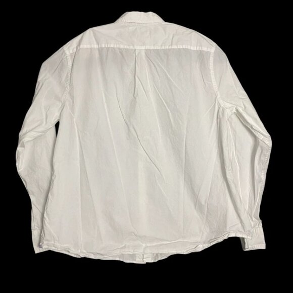 Boden White Long Sleeve Regular Fit Casual Dress Button Up Shirt Size 2XL XXL - Picture 2 of 6